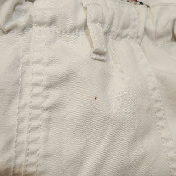 Koi Adjustable Drawstring Waist Cargo Pockets Scrub Pants White Size 2X Petite - Picture 12 of 12